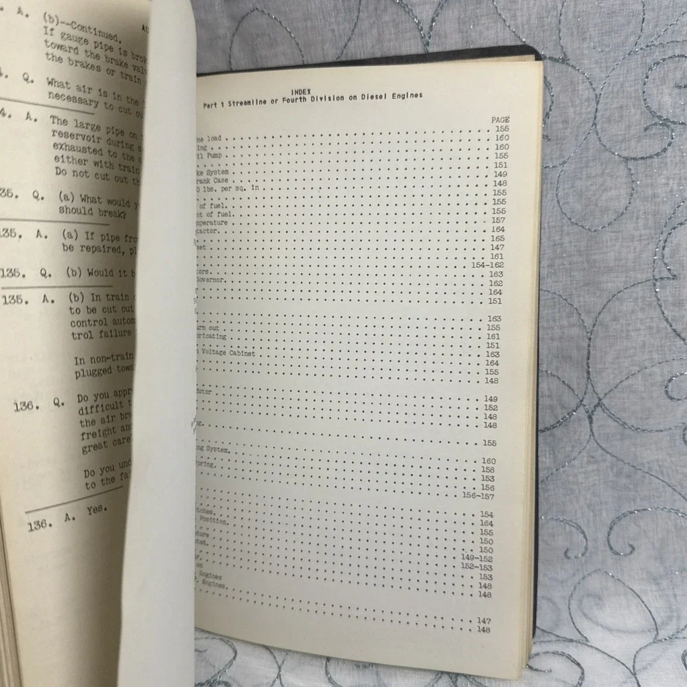 1941 Engineers And Fireman's Manual With Study‎ Guide